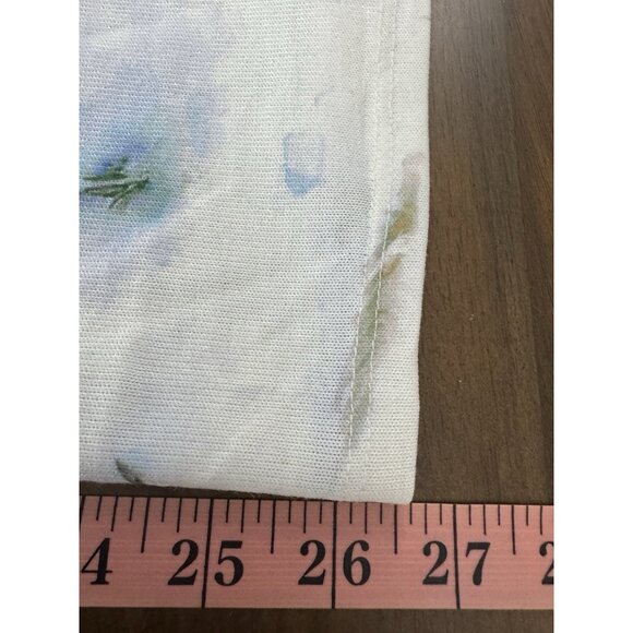 AD Womens 1X Holiday Novelty All Over Print Tunic Blouse Grandma Festive Cottage - Picture 7 of 7